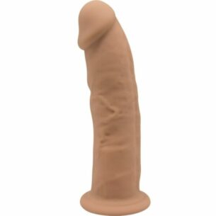 Gode réaliste 15 cm modèle 2 caramel en silicone - SILEXD