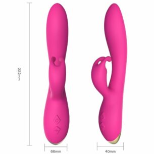 Sextoy Rabbit Bonnie silicone fuchsia - ARMONY