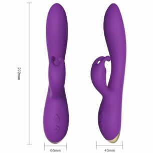 Sextoy Rabbit Bonnie silicone violet - ARMONY