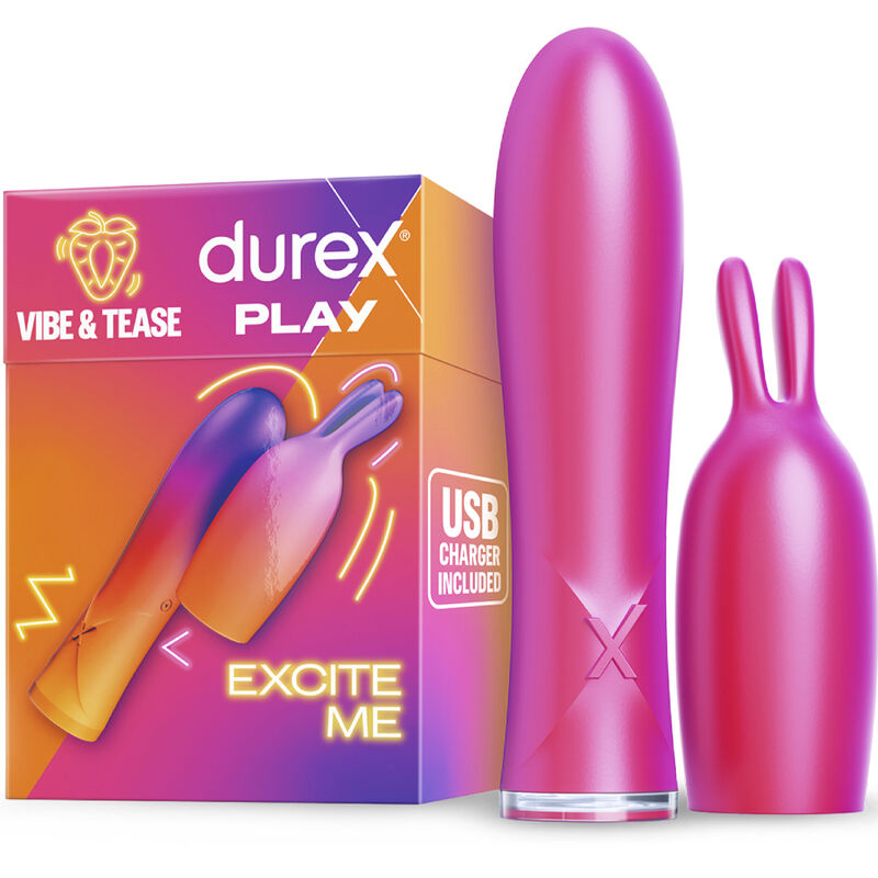 Vibromasseur Vibe Tease rose - DUREX