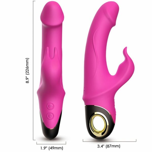 Sextoy Rabbit Meteor silicone fuchsia - ARMONY