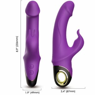 Sextoy Rabbit Meteor silicone violet - ARMONY