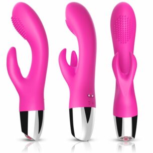 Sextoy Rabbit double stimulation silicone fuchsia - ARMONY