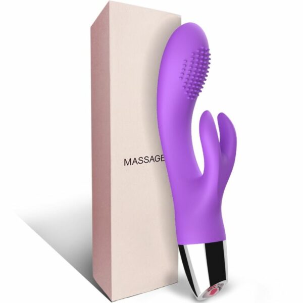 Sextoy Rabbit double stimulation silicone violet - ARMONY