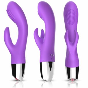 Sextoy Rabbit double stimulation silicone violet - ARMONY