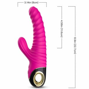 Sextoy Rabbit Éternity silicone fuchsia - ARMONY