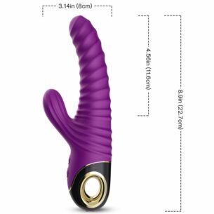 Sextoy Rabbit Éternity silicone violet - ARMONY