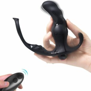 Vibrateur anal et de prostate Knight avec télécommande noir - ARMONY