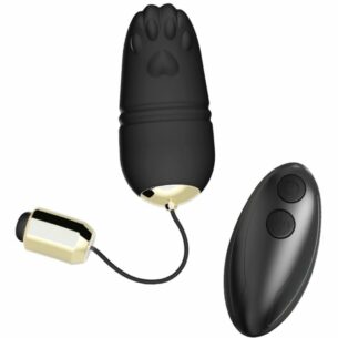 Huevo ergonómico Kitty con mando a distancia negro - ARMONY