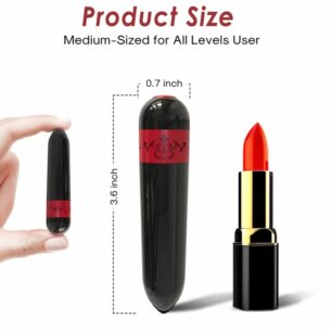 Doigt vibrant Rocket Bullet noir - ARMONY