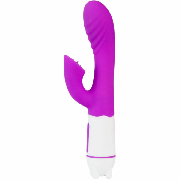 Vibromasseur Rabbit Happy avec langue rechargeable violet - ARMONY