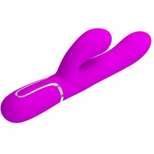 Vibromasseur Rabbit 7 fonctions de vibration fuchsia - PRETTY LOVE