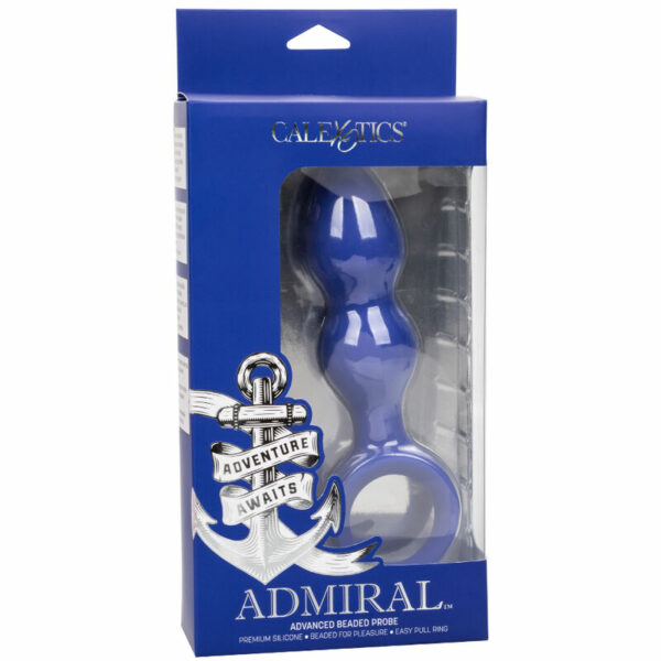 Plug anal 2 niveaux bleu - ADMIRAL