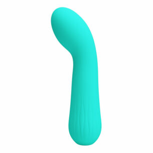 Vibromasseur point G rechargeable Faun vert aqua - PRETTY LOVE