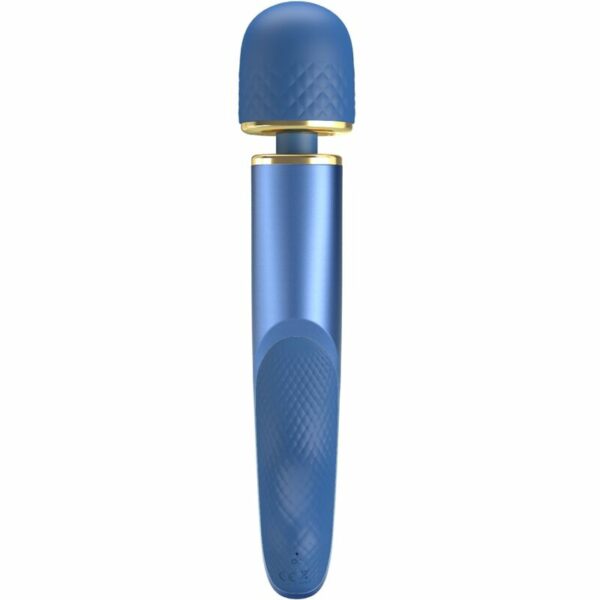 Stimulateur Wand 7 modes de vibrations bleu - PRETTY LOVE