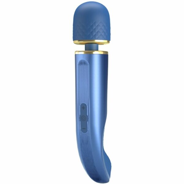 Stimulateur Wand 7 modes de vibrations bleu - PRETTY LOVE