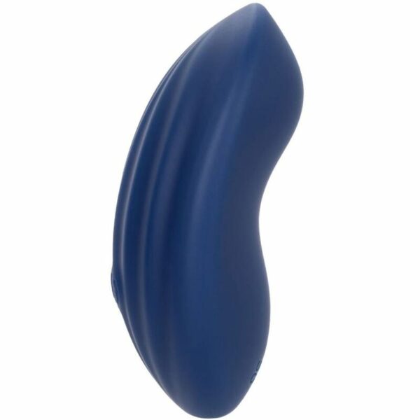 Vibromasseur cashmere Velours bleu - CALIFORNIA EXOTICS