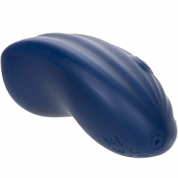 Vibromasseur cashmere Velours bleu - CALIFORNIA EXOTICS