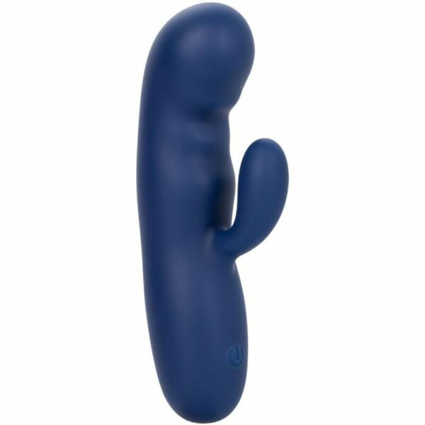 Vibromasseur cashmere Duo soir bleu - CALIFORNIA EXOTICS