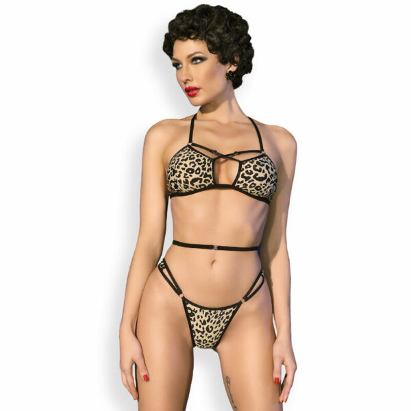 Bikini leopardo CR 4497 talla S/M - CHILIROSE