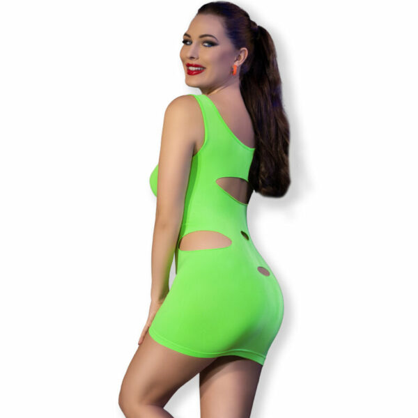 Robe magistrale verte CR 4621 Taille S/M - CHILIROSE