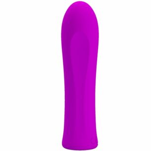 Gode vibrant 12 fonctions Alfreda violet – PRETTY LOVE