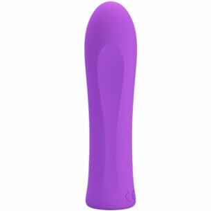 Gode vibrant 12 fonctions Alfreda violet – PRETTY LOVE