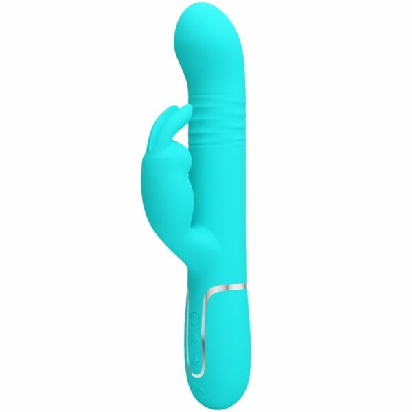 Sextoy Rabbit Perle vert aqua Coale - PRETTY LOVE