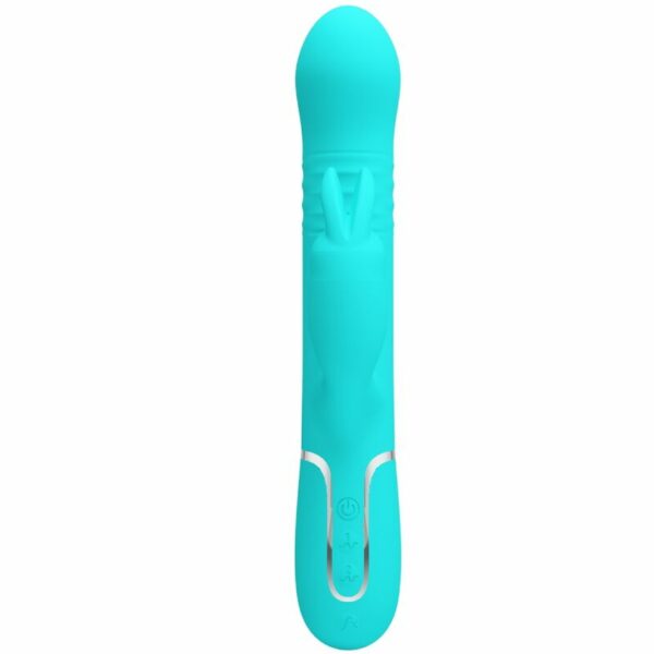 Sextoy Rabbit Perle vert aqua Coale - PRETTY LOVE