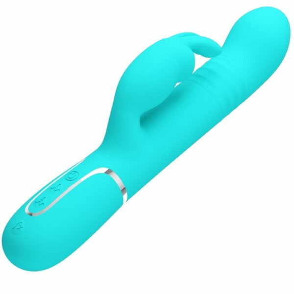 Sextoy Rabbit Perle vert aqua Coale - PRETTY LOVE