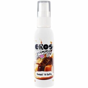 Huile en spray aromatisé saveur Caramel salé 50 ml - EROS