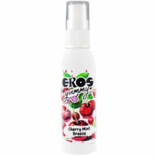 Huile en spray aromatisé saveur Cerises et menthe fraîche 50 ml - EROS