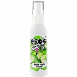 Huile en spray aromatisé saveur Pomme verte 50 ml - EROS