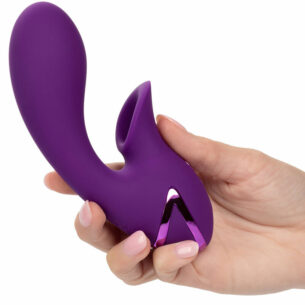 Stimulateur double spécial clitoris violet - CALIFORNIA EXOTICS