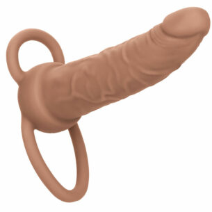 Gode réaliste silicone 14 cm brun - CALIFORNIA EXOTICS