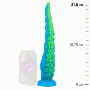 Gode Tentacule mince fluorescent Scylla grande taille - EPIC