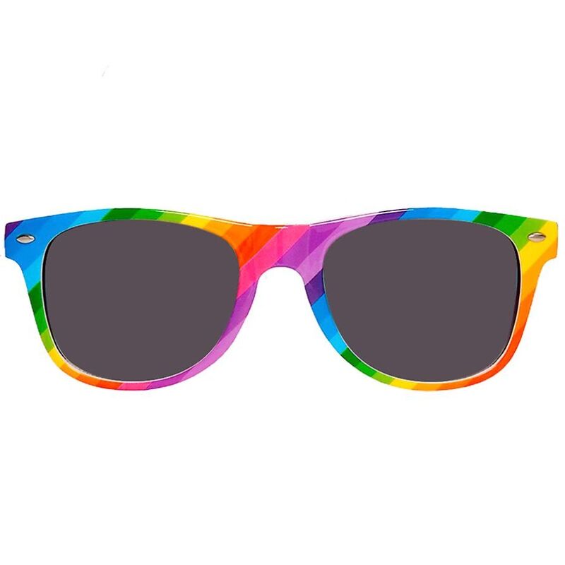 Lunette de soleil couleur LGBT classique - PRIDE