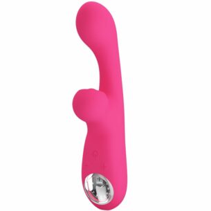 Vibromasseur Rabbit Skylar à 30 fonctions de vibrations rose - PRETTY LOVE