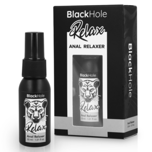 Spray relaxant anal à base d'eau 30 ml - BLACK HOLE