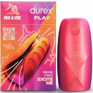 Masturbateur Ride Vibe vibrant doux et texturé - DUREX