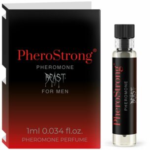 Parfum aux phéromones Beast pour homme boisé flacon 1 ml – PHEROSTRONG