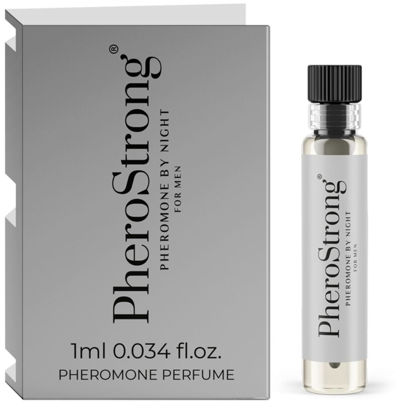 Parfum aux phéromones By Night pour homme fruité flacon 1 ml – PHEROSTRONG