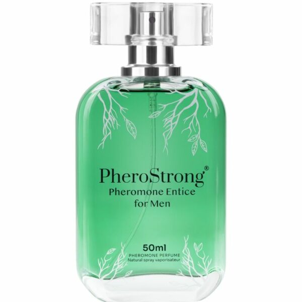 Parfum aux phéromones Entice pour homme boisé 50 ml - PHEROSTRONG