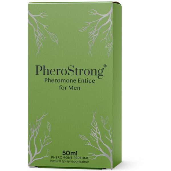 Parfum aux phéromones Entice pour homme boisé 50 ml - PHEROSTRONG