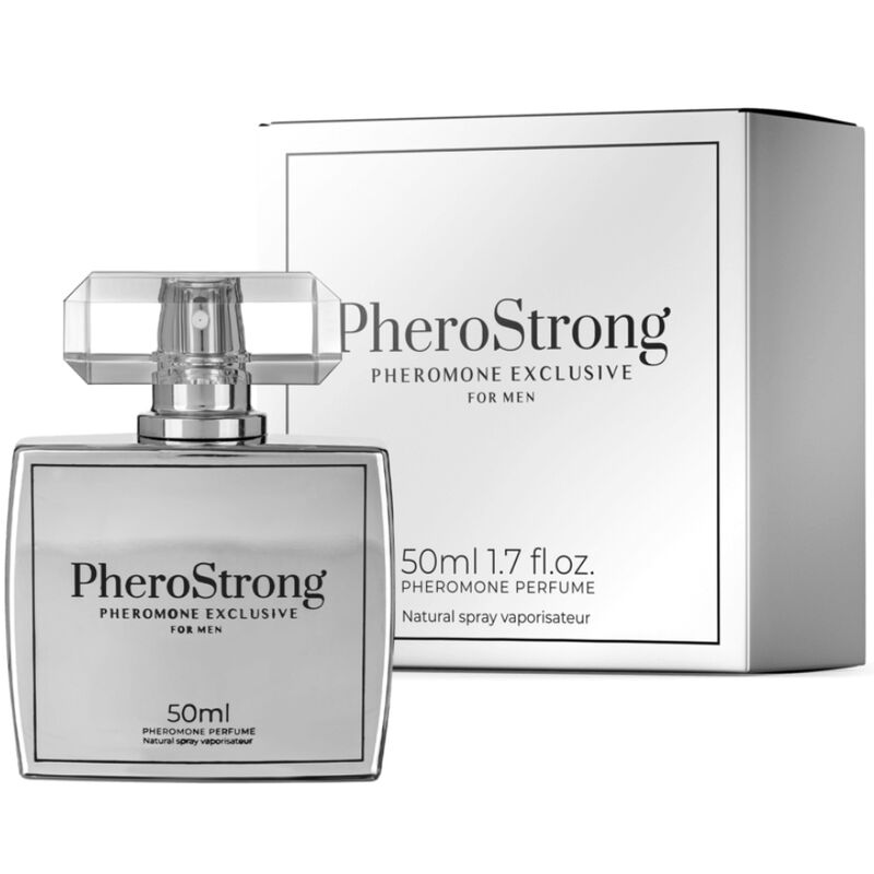 Parfum aux phéromones exclusif pour homme poivré 50 ml - PHEROSTRONG