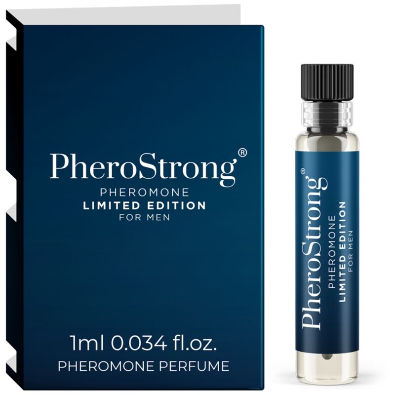 Parfum aux phéromones Édition limitée pour homme floral flacon 1 ml – PHEROSTRONG