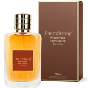 Parfum aux phéromones pour homme frais boisé et aromatique 50 ml - PHEROSTRONG