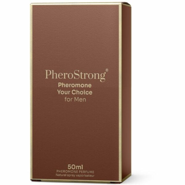 Parfum aux phéromones pour homme frais boisé et aromatique 50 ml - PHEROSTRONG