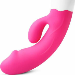 Vibromasseur Rabbit Happy rechargeable fuchsia - ARMONY