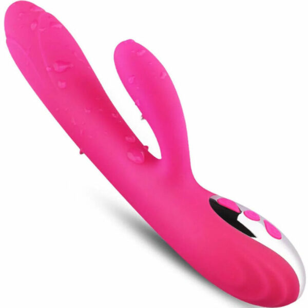 Vibromasseur Rabbit Flexible effet chaleur fuchsia - ARMONY